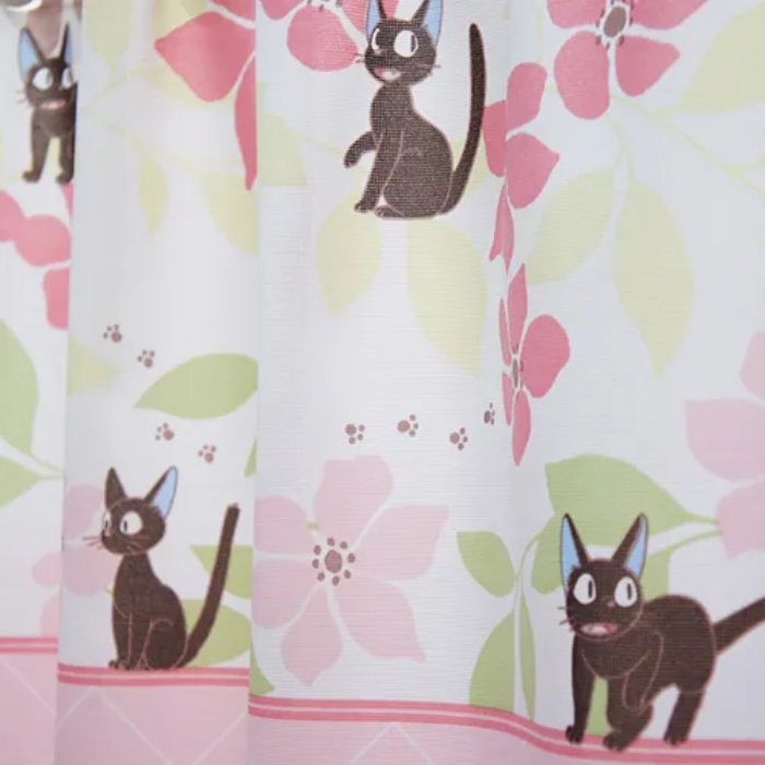 魔女の宅急便 カフェカーテン アンフルール 120×45cm 小窓用 目隠し