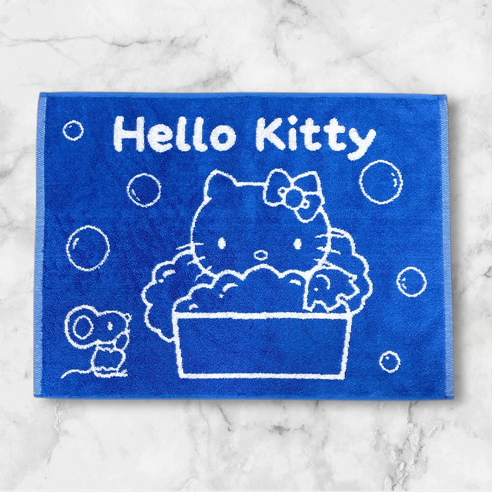 バスマット サンリオ インド高級綿シャンカー6使用 ジャガード織り