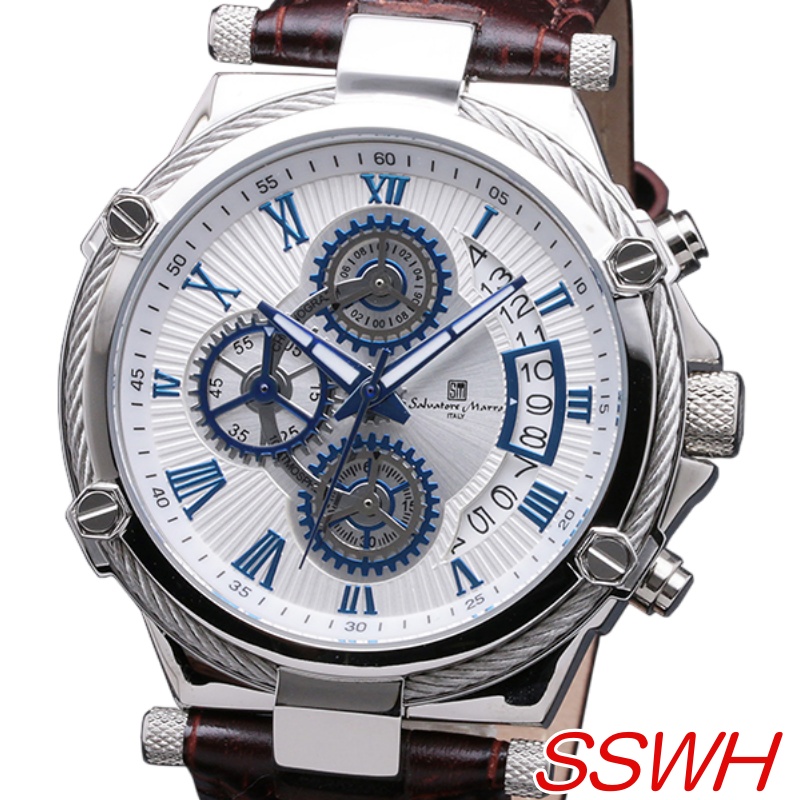 サルバトーレマーラ 腕時計 クロノグラフ SM18102 Salvatore Marra 42