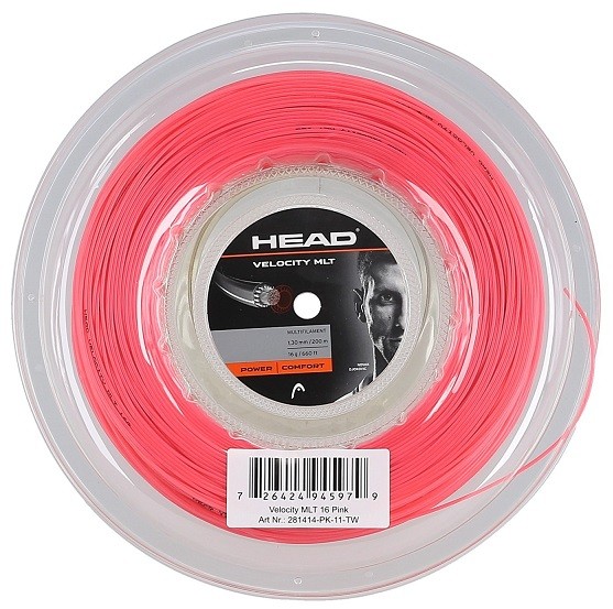 HEAD ヘッド VELOCITY MLT ベルシティ マルチ 200m ロール 281414 硬式テニス用ガット : 281414 : R- Tennis Yahoo!店 - 通販 - Yahoo!ショッピング