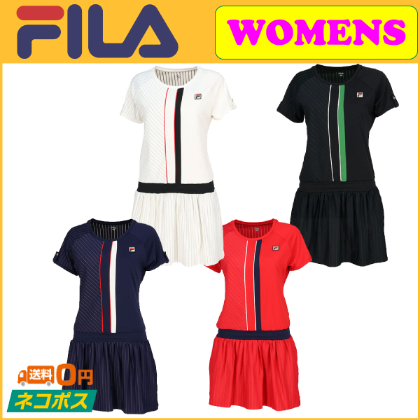 FILA フィラ 2023年秋冬 ワンピース VL2722 レディーステニスウェア