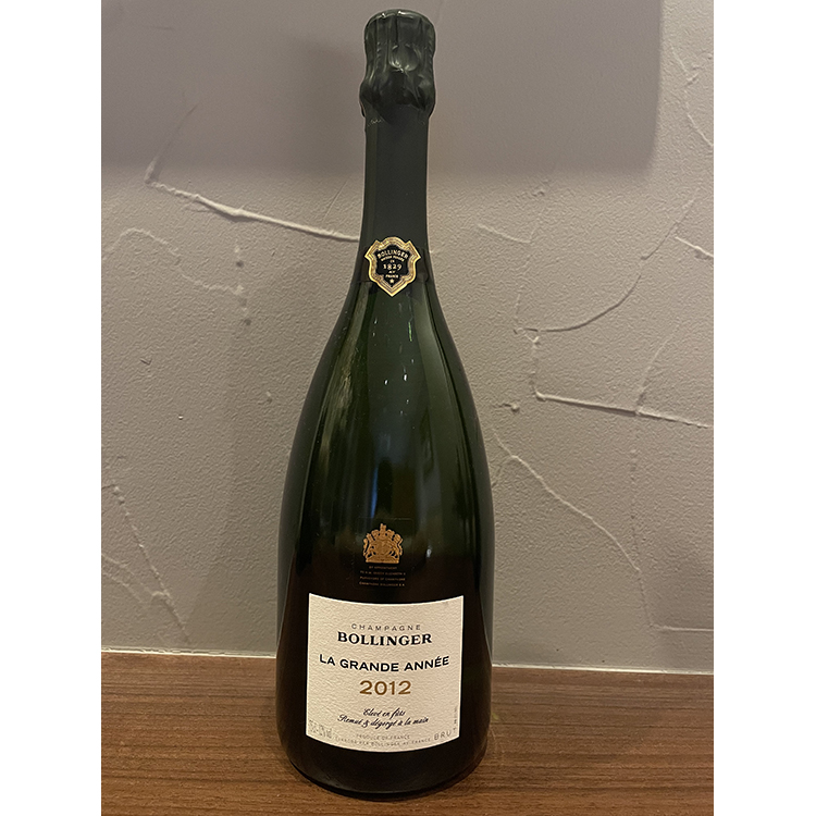 ボランジェ グランダネ 2012 BOLLINGER LA GRANDE ANNEE 2012