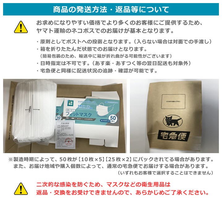 マスク 不織布マスク 100枚 送料無料 ふつう 使い捨て 3層構造 50枚
