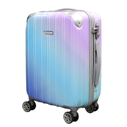 訳あり アウトレット グラデーション スーツケース Sサイズ 超軽量 一部に気泡あり キャリーケース キャリーバッグ おしゃれ かわいい 安い Z2-503G/Gr5035-S｜rabbittuhan｜04
