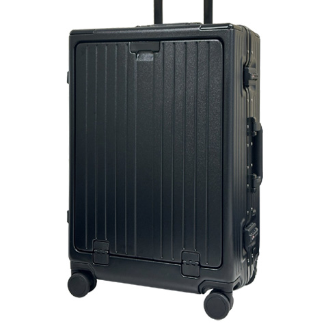 アウトレット スーツケース フロントオープン Sサイズ フレーム キャリーケース キャリーバッグ USB 計8輪 ダイヤルロック 機内持ち込み SS Z-SB62-S｜rabbittuhan｜02