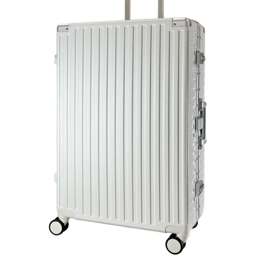 アウトレット スーツケース Lサイズ 大型 アルミフレーム キャリーケース キャリーバッグ 大容量 90L以上 ダブルキャスター ダイヤルロック Z-UC23-L｜rabbittuhan｜03