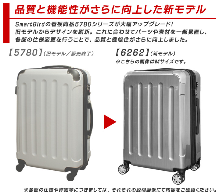 キャリーケース Mサイズ スーツケース キャリーバッグ 中型/セミ中型 超軽量 TSAロック /【Buyee】 