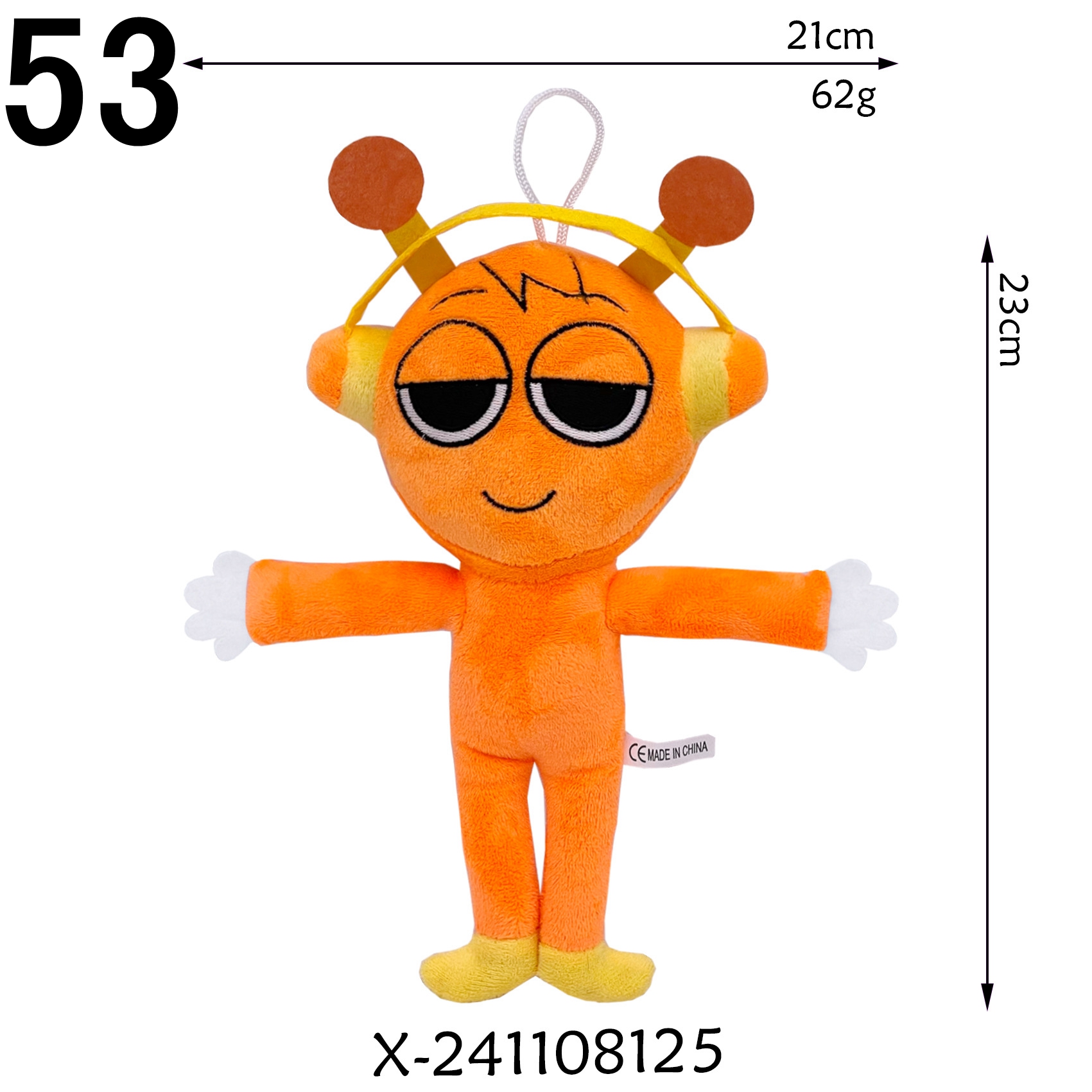 【新品】 スプランキー ぬいぐるみ 30個 まとめ売り オレン 新色入荷【カラー選べる5点セット】スプランキー ぬいぐるみ