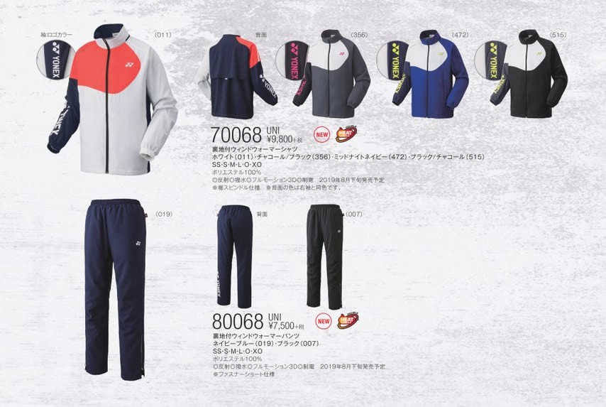 YONEX（ヨネックス） 【2019-20SALE】【送料無料】ヨネックス 裏地付