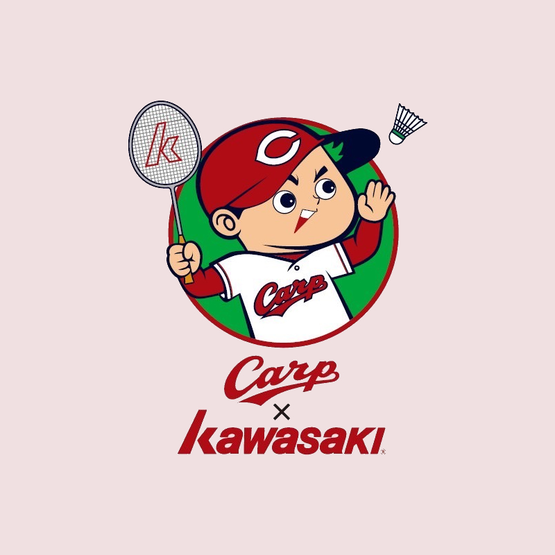 カワサキ（Kawasaki） 【数量限定】カープ×カワサキ 限定記念Tシャツ