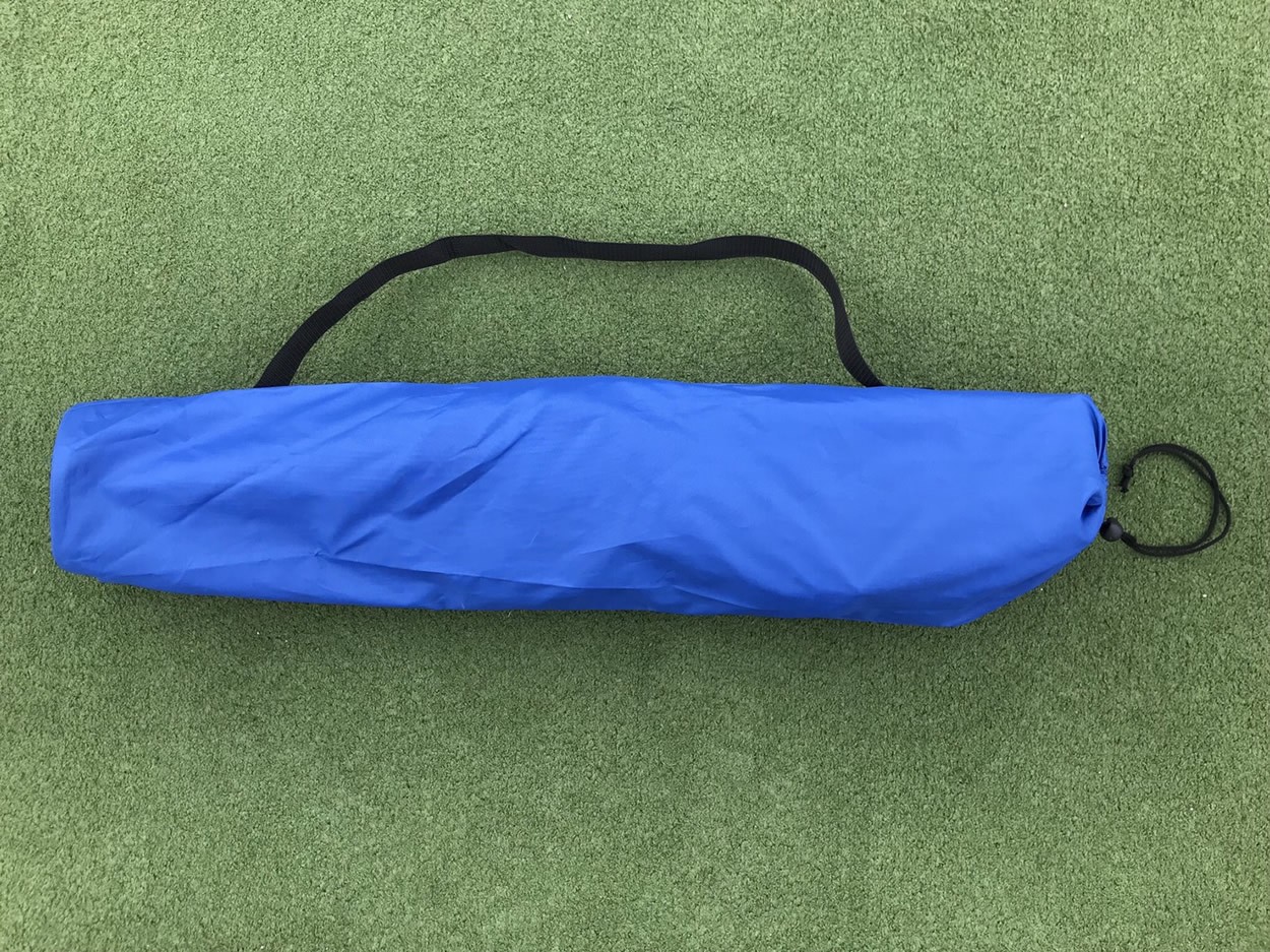 バドミントン テニス兼用簡易ネット 練習 収納ケース付き 組み立て簡単