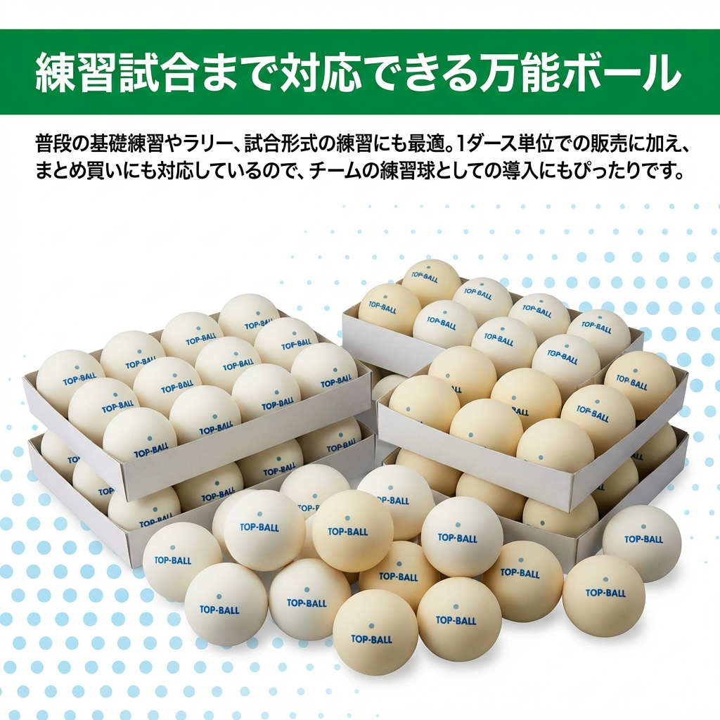 ソフトテニス　練習用ボール トップ ソフトテニス ボール トップボール ソフトテニスボール 練習球
