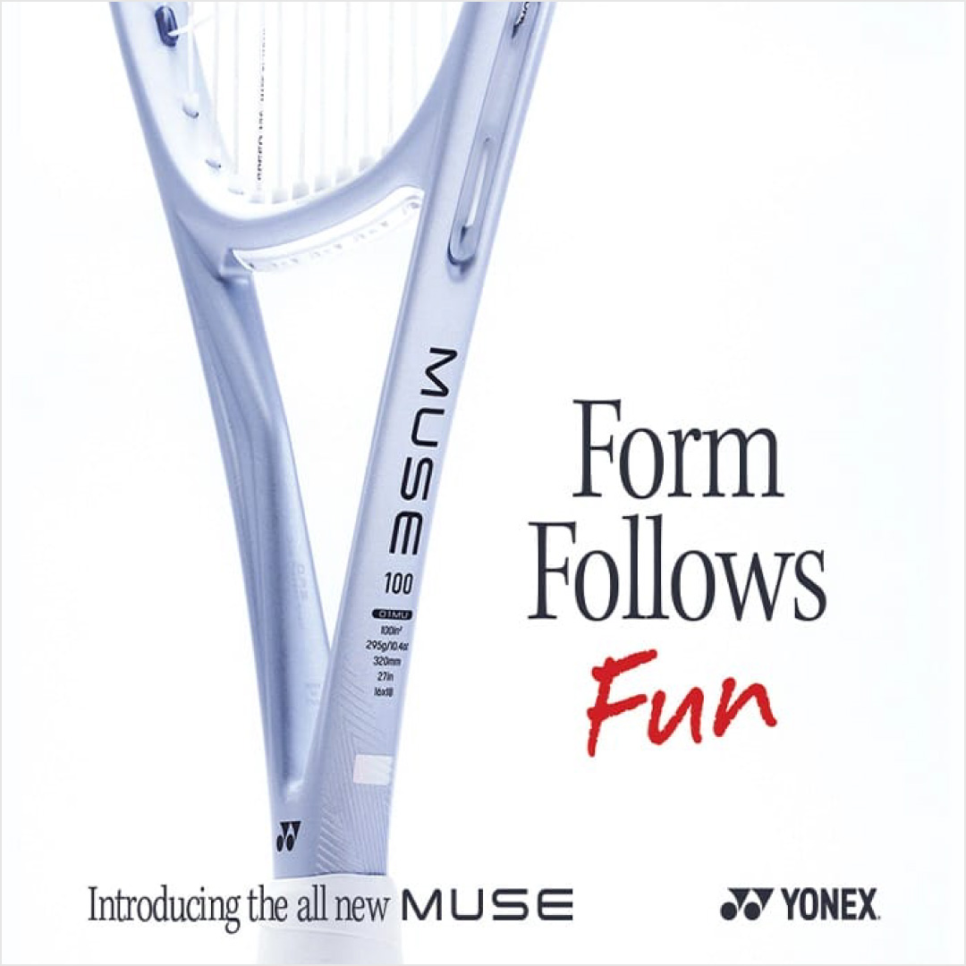 YONEX（ヨネックス） ミューズ98 パールシルバー 98平方インチ 305g