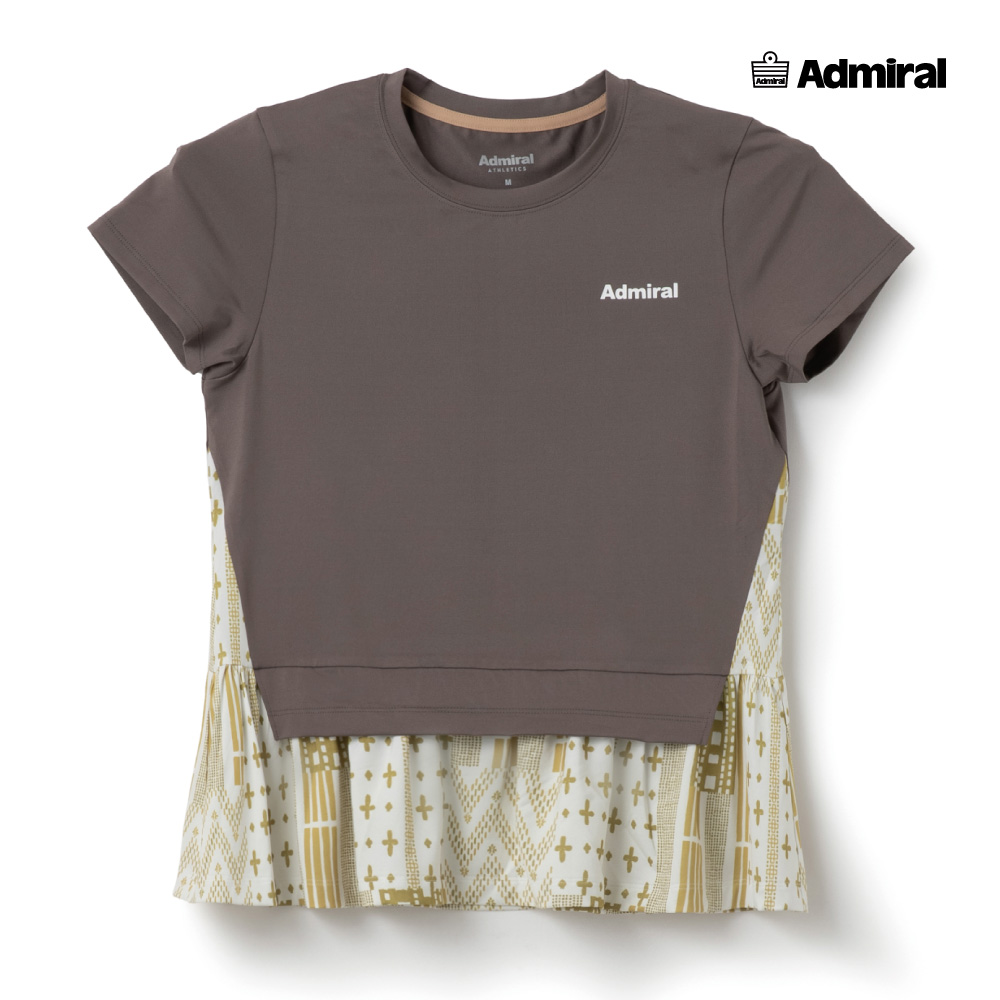 Admiral（アドミラル） レディース フェイクレイヤーヘムグラフィック