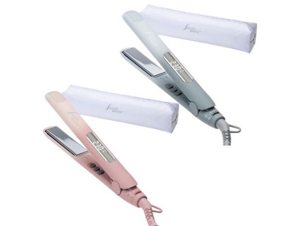 ■ 軽量 ＆ コンパクト ■ ヘアアイロン ミニ ストレート ストレートアイロン ミニヘアアイロン サロンムーン ミニアイロン 前髪アイロン プレゼント 20mm