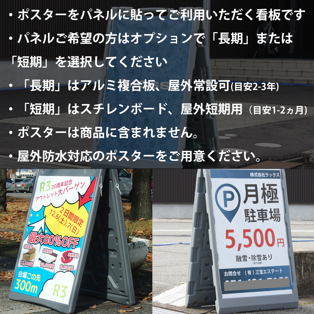 Aスタンド説明