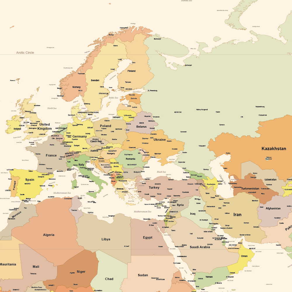 世界地図 アンティーク