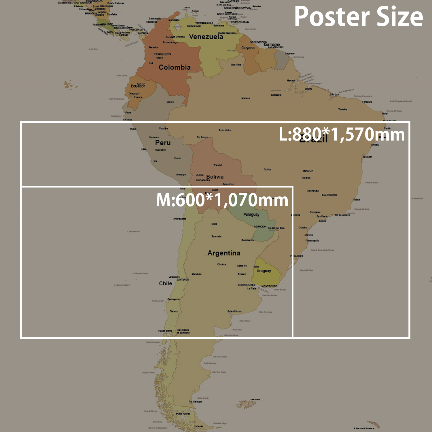 世界地図 アンティーク