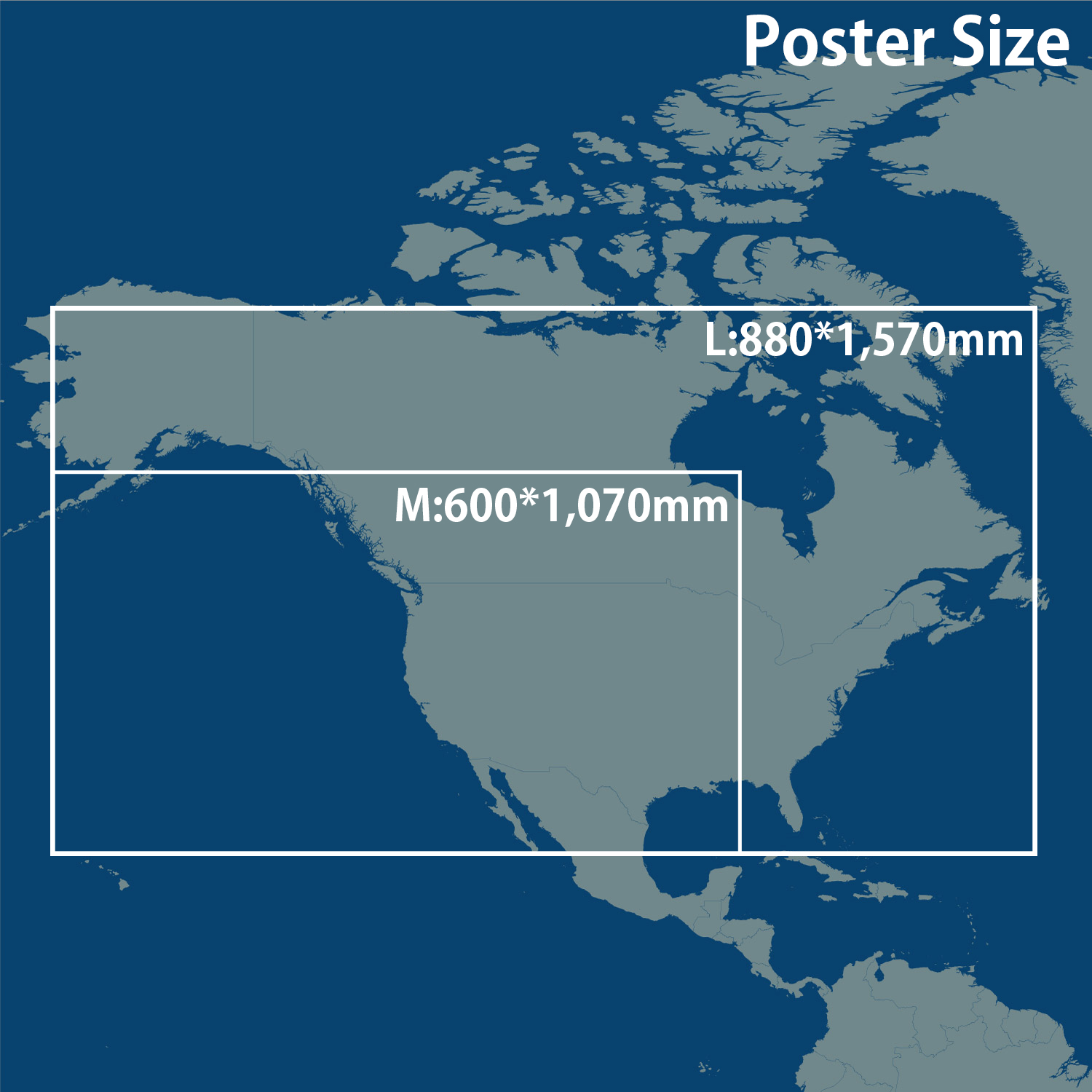 世界地図 スタンダード