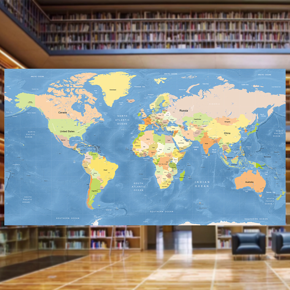 世界地図 スタンダード