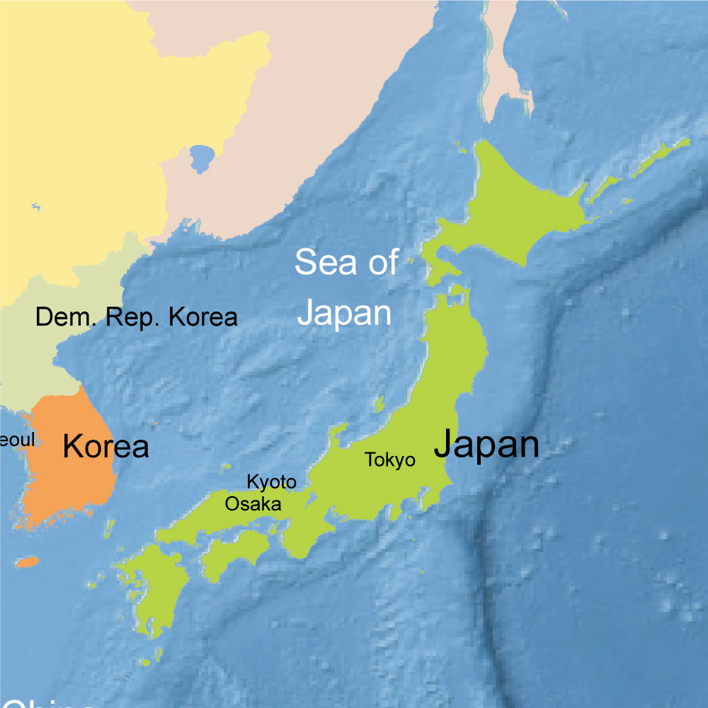 世界地図 スタンダード