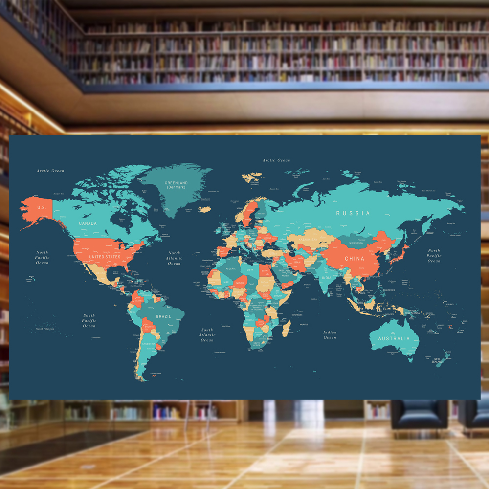 世界地図 スタンダード