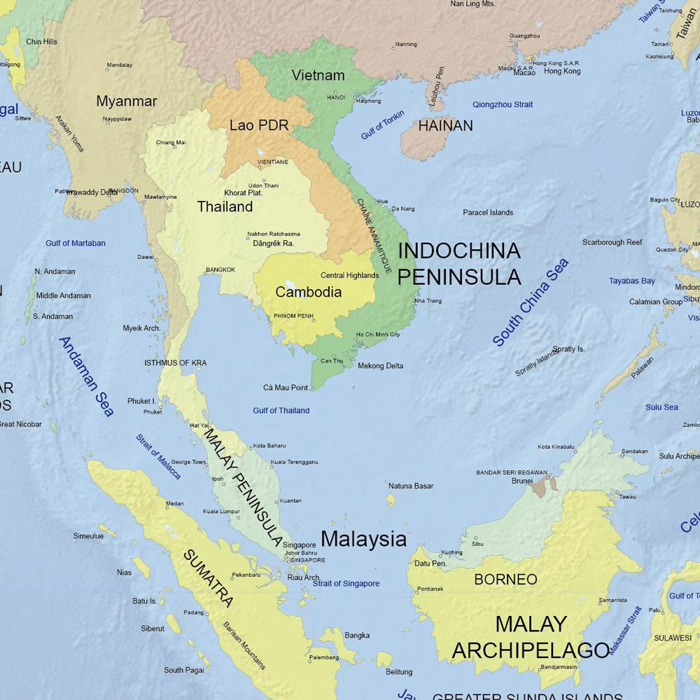 世界地図 スタンダード