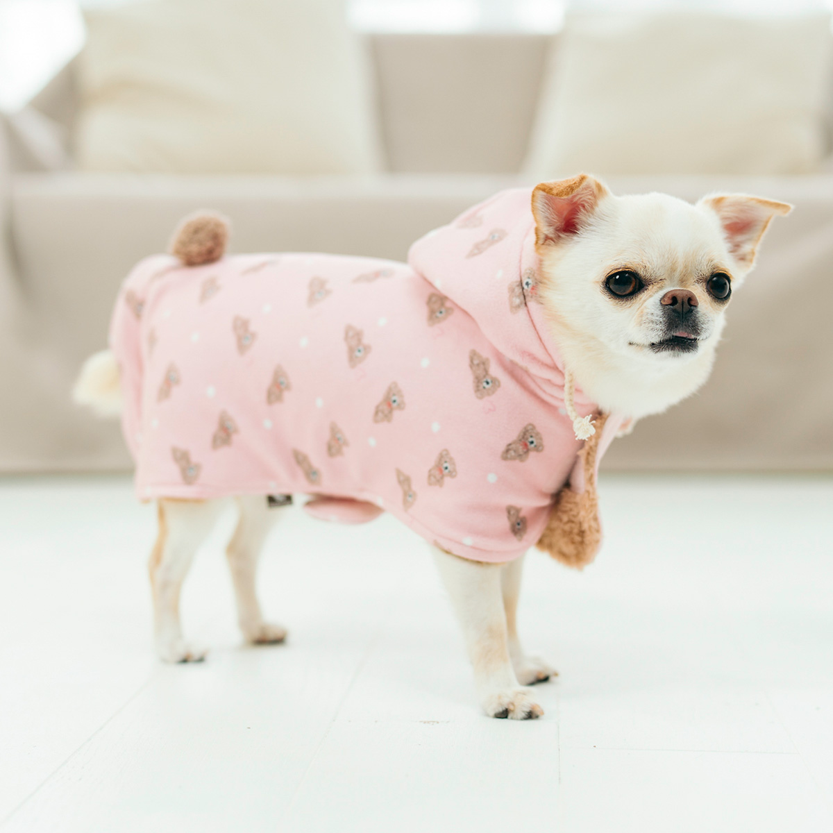 RADICA（ラディカ） 犬 服 ボアドライブ毛布 毛布ポンチョ 着る毛布