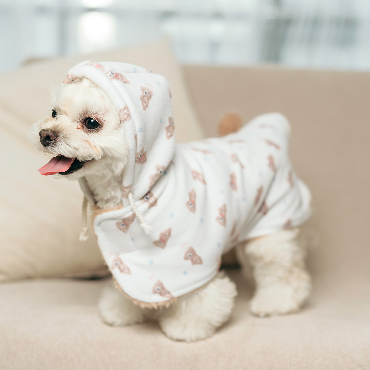 RADICA（ラディカ） 犬 服 ボアドライブ毛布 毛布ポンチョ 着る毛布