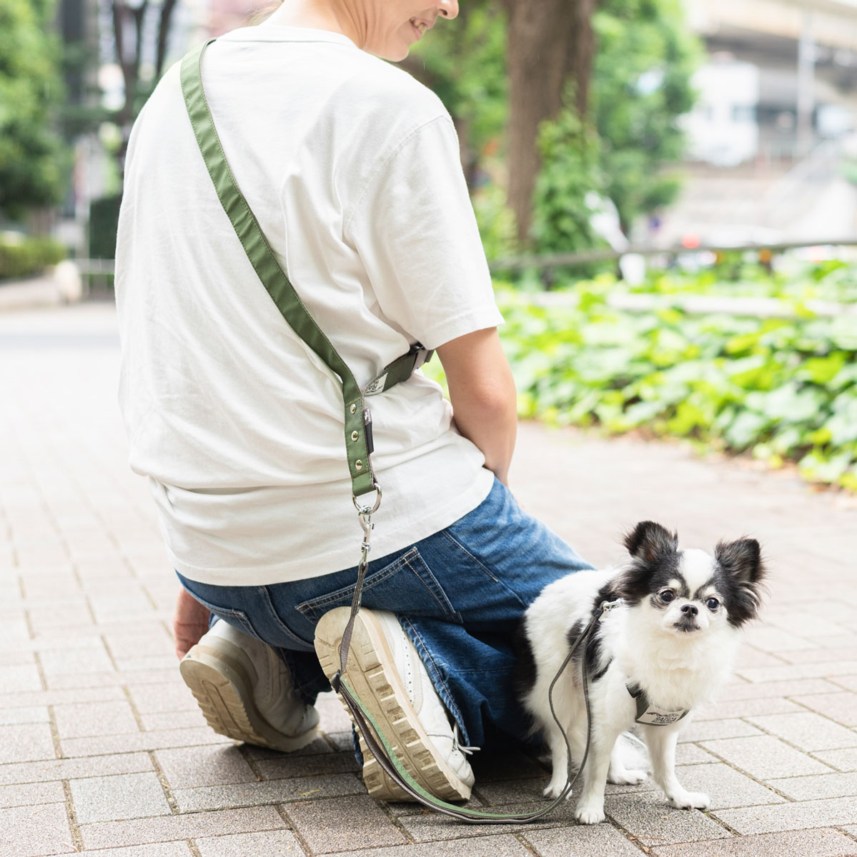 【まとめ買い対象】犬 コーデュラショルダリード  小型犬 犬用  肩掛けリード ハンズフリー ラディカ radica  耐久性 〜7kg メール便可 | RADICA | 04