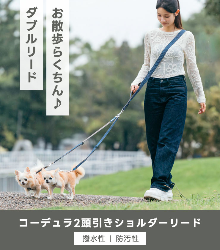 RADICA（ラディカ） 【まとめ買い対象】犬用 リード ツインリード M
