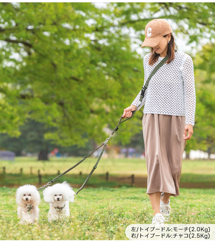 RADICA（ラディカ） 【ご愛顧SALE】【新色追加】犬用 リード ツイン