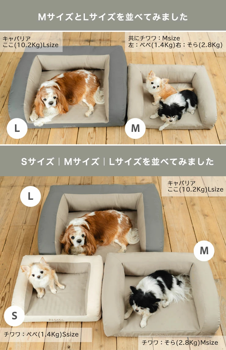 犬 猫 ベッドラディカ コーデュラ (R) 極上安眠 ベッド S 手洗いOK 撥水 防汚 メール便不可 | RADICA | 22