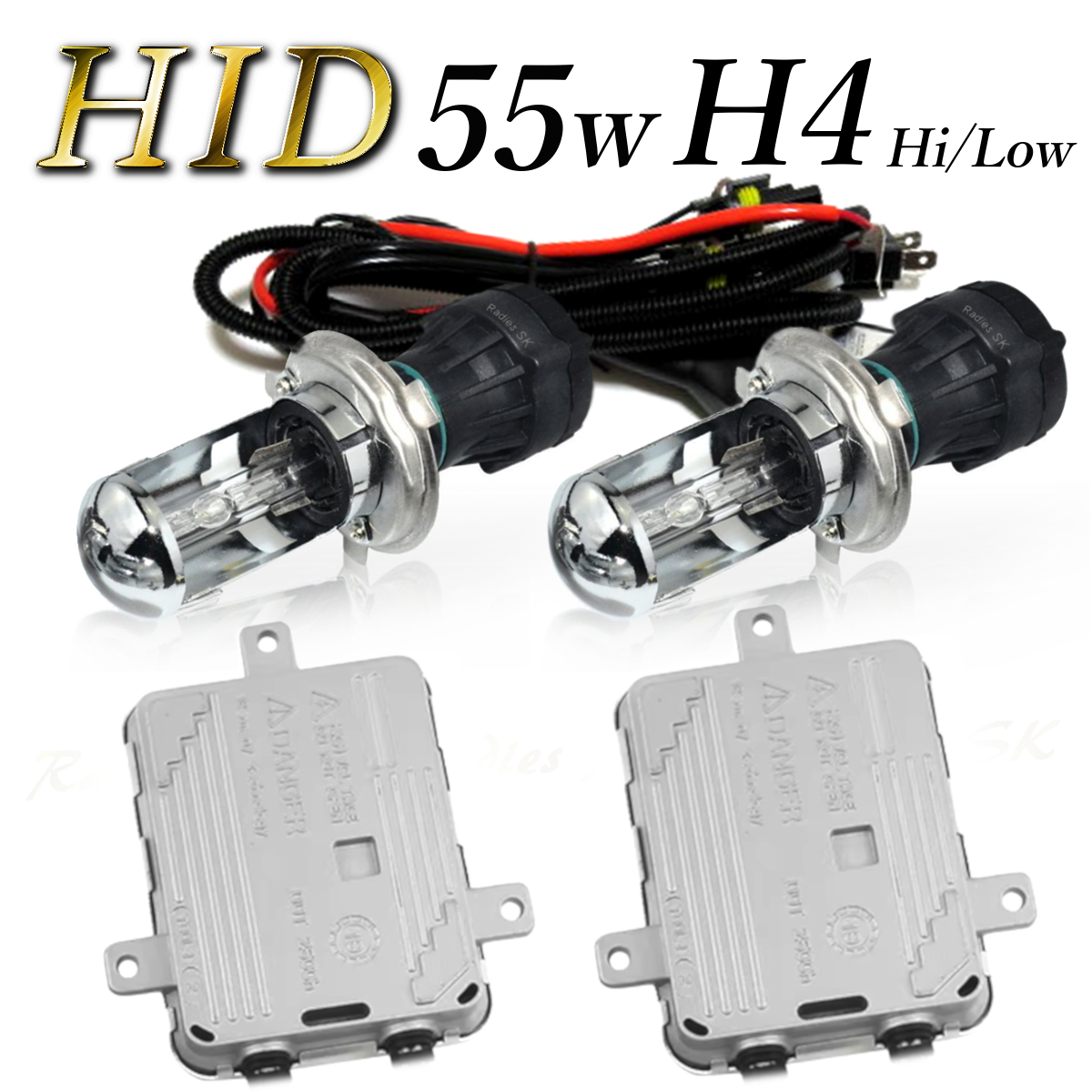 HIDキット 55W H4 H8 H11 H16 HB4 H9 ヘッドライト フォグランプ