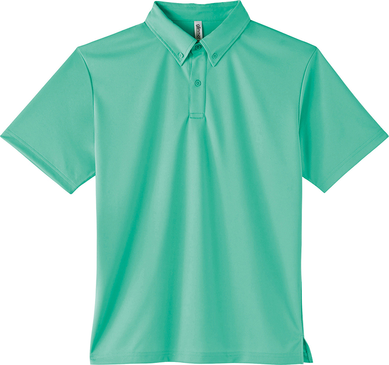 glimmer（グリマー） ポロシャツ 無地 速乾 ドライ サラサラ 半袖 4.4