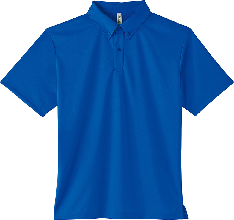 glimmer（グリマー） ポロシャツ 無地 速乾 ドライ サラサラ 半袖 4.4