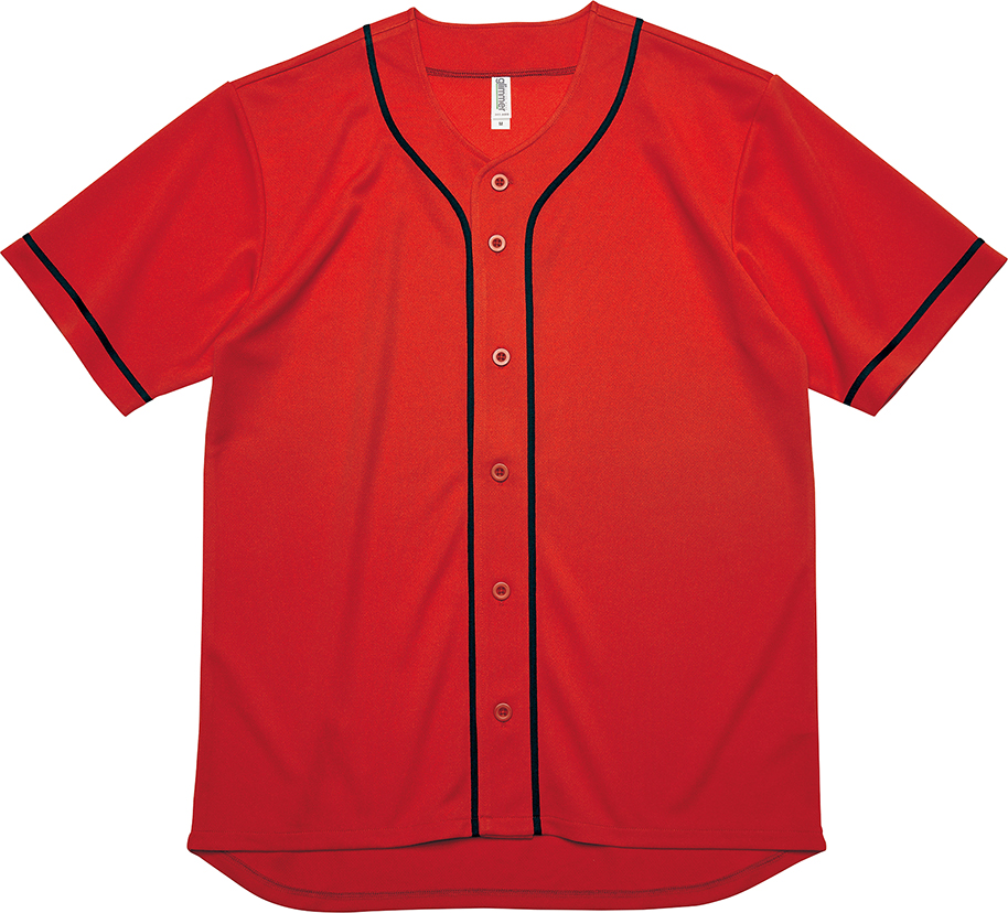 glimmer（グリマー） ドライベースボールシャツ メンズ ドライ 速乾