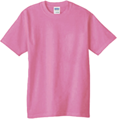 U96❤️ シンプル　コットンTシャツ  タグなし(S〜Mくらい) ピンク GILDAN（ギルダン） Tシャツ 無地 厚手 6.0オンス ウルトラコットン