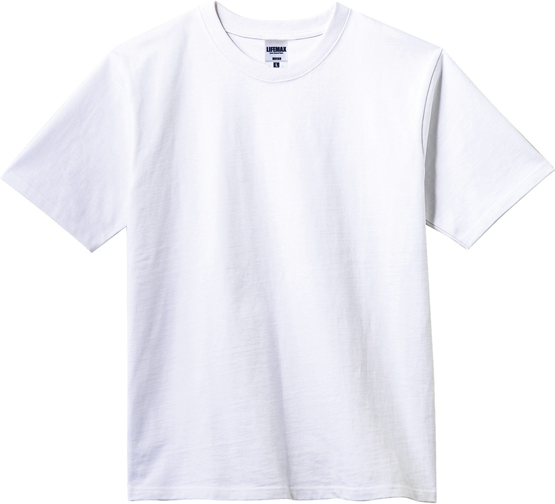 Tシャツ 無地 半袖 透けない 超厚手 10.2オンス ユニセックス ライフマックス スーパーヘビーウェイト コットン 綿100% 激安服 MS1156｜radio-flyer｜02