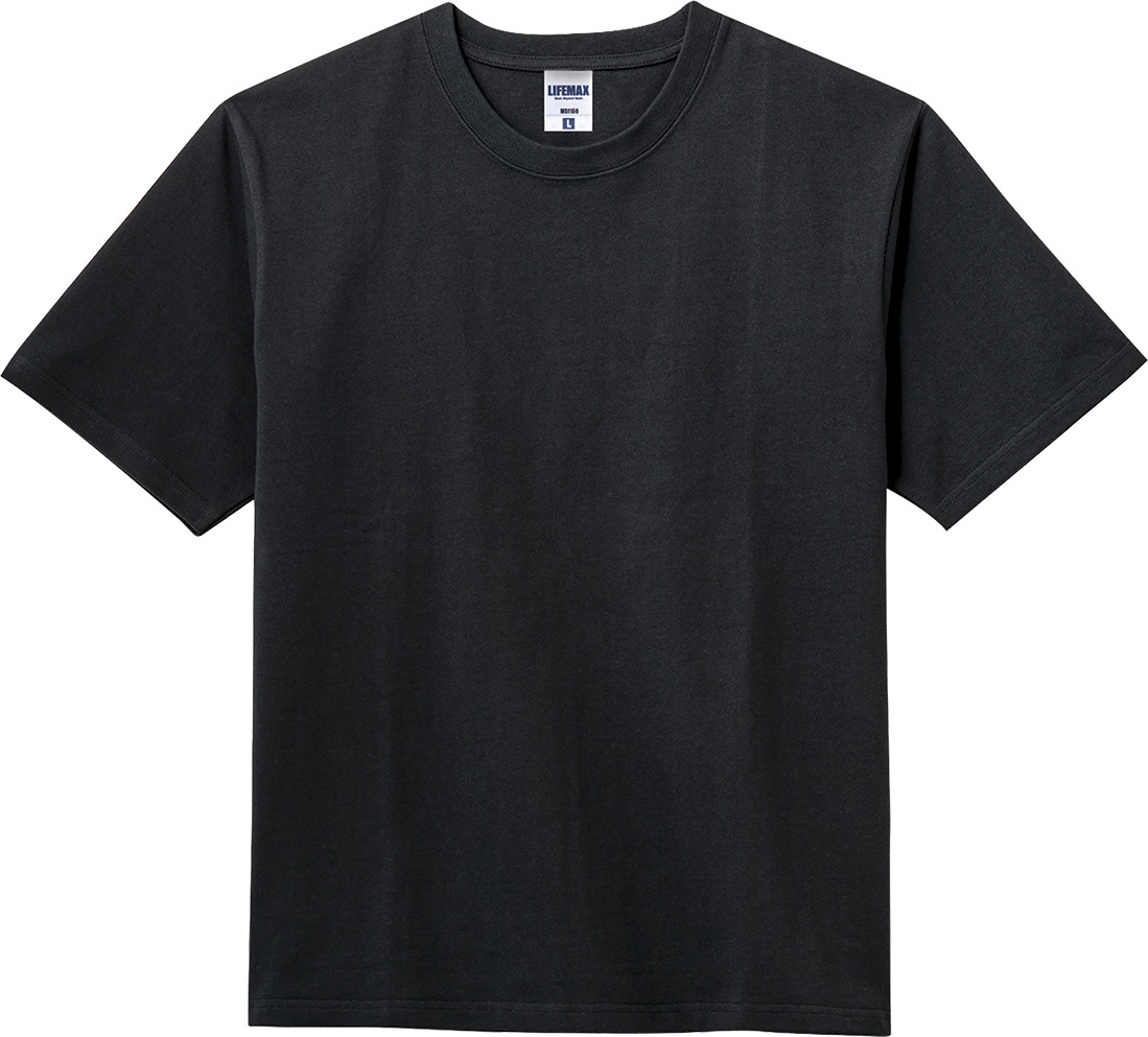 Tシャツ 無地 半袖 透けない 超厚手 10.2オンス ユニセックス ライフマックス スーパーヘビーウェイト コットン 綿100% 激安服 MS1156｜radio-flyer｜07