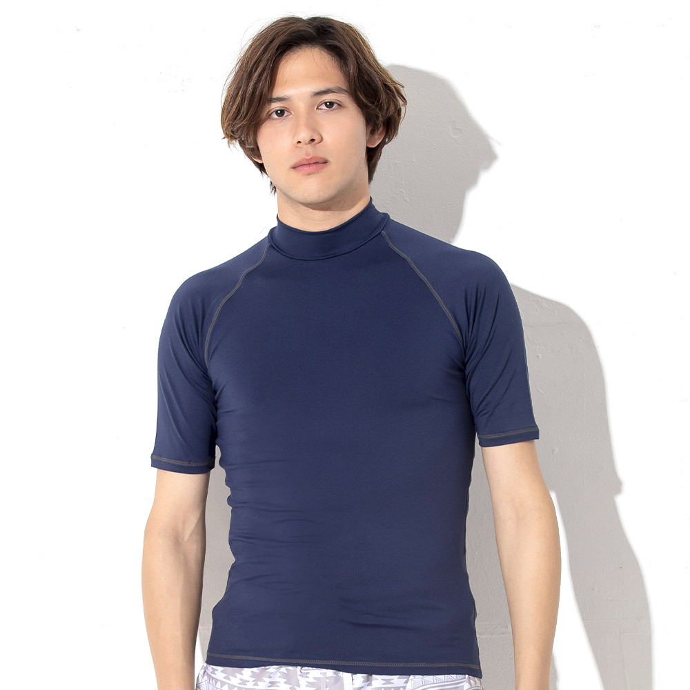 【5日6日限定 大セール】GRID SURF ラッシュガード Tシャツ 半袖 メンズ UV98％カッ...
