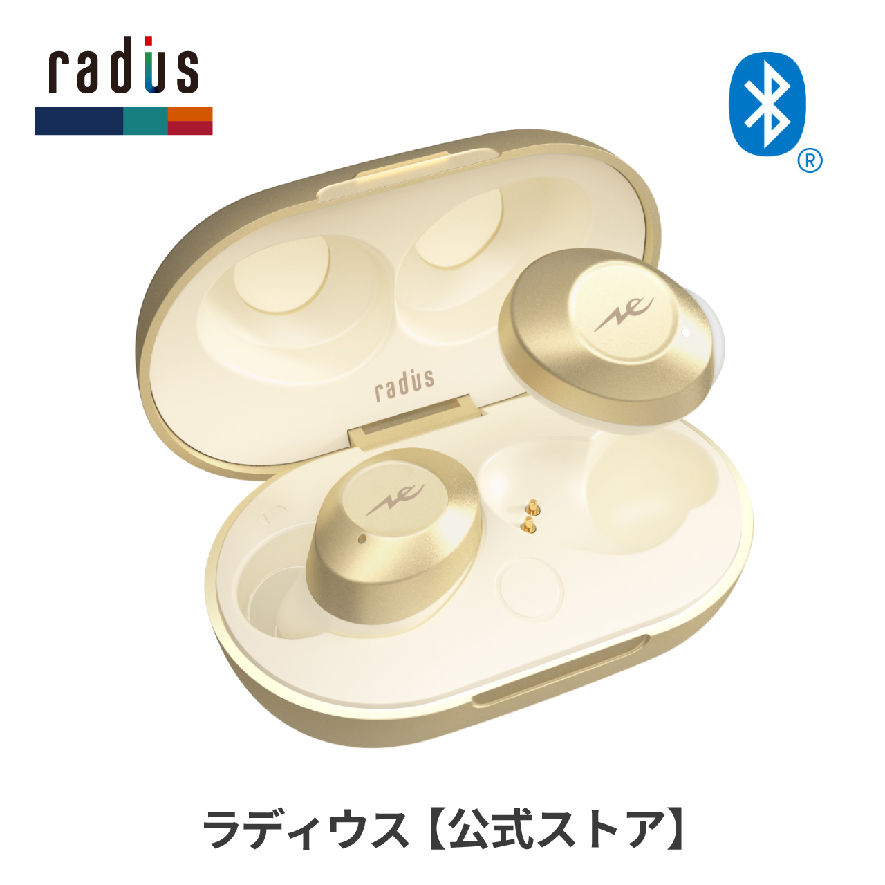 ラディウス radius HP-T200BT 完全ワイヤレスイヤホン HP-T200BTK 無線 Bluetooth ワイヤレス ノイズキャンセリング 通話 外音取り込み 防水 ギフト｜radius｜04