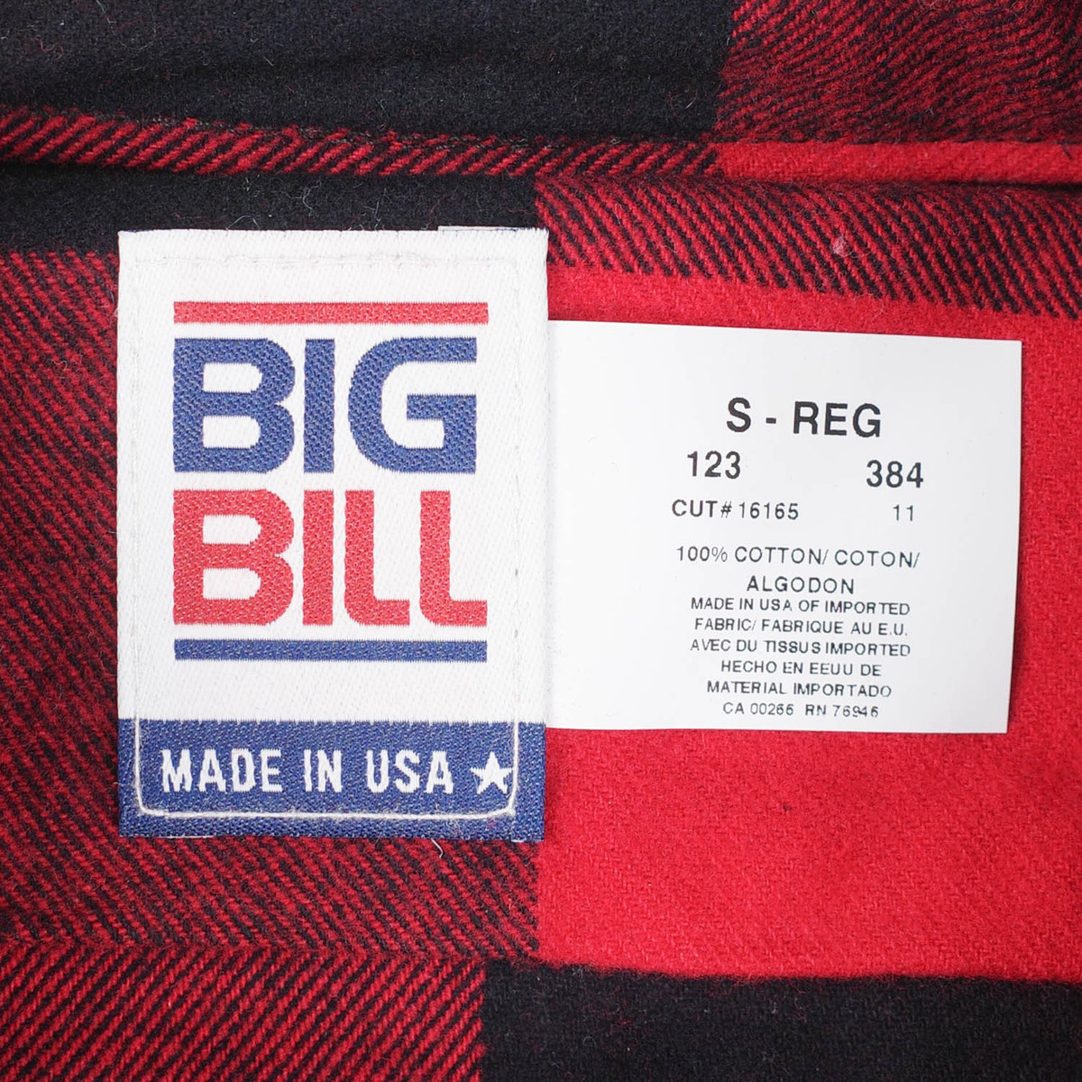 【T18】 BIG BILL ビッグビル　PREMIUM FLANNEL WORK SHIRT WITH ZIPPER　プレミアム　フランネル　ワークシャツ　ジッパー | BIG BILL | 06