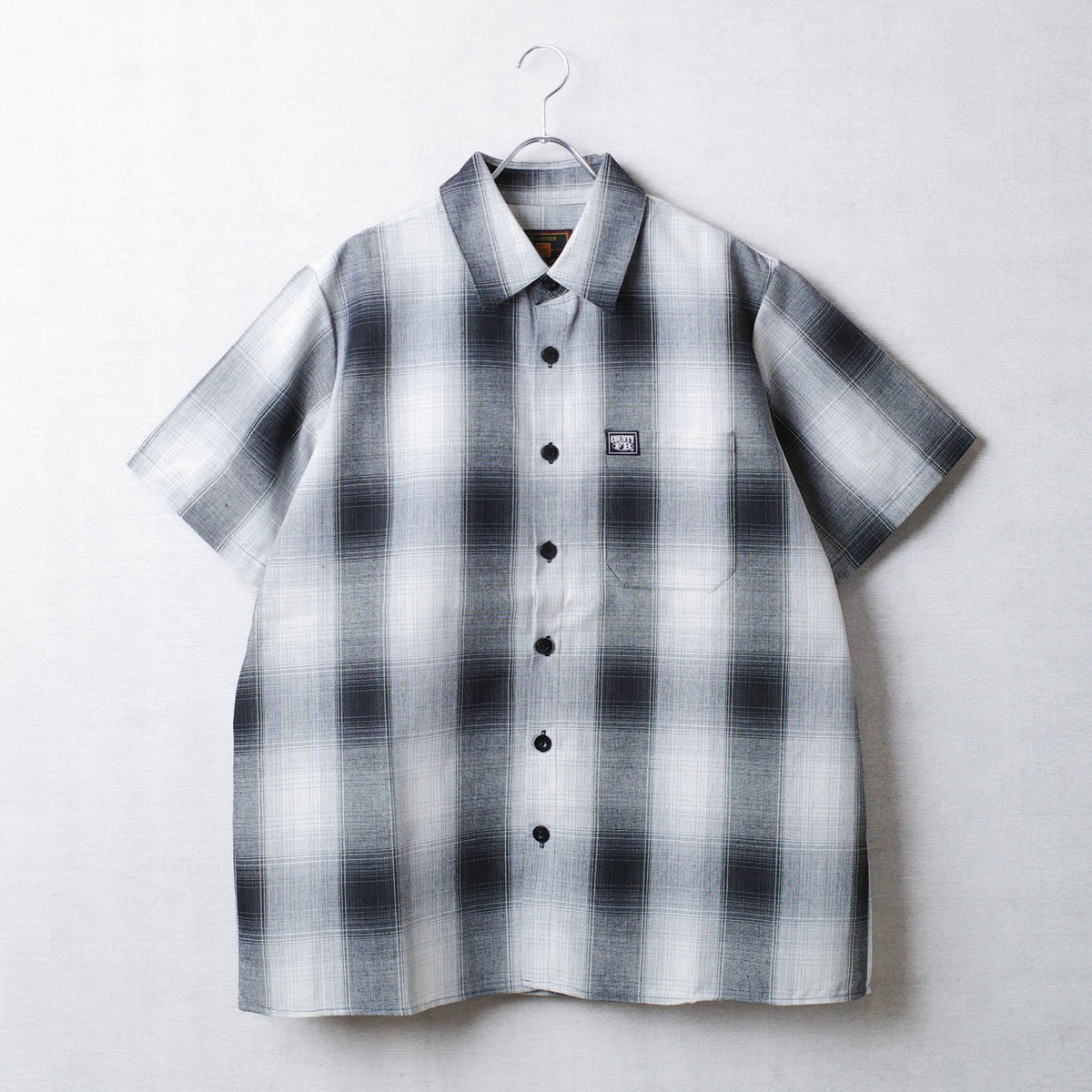【T12】 FB COUNTY エフビーカウンティ S/S CHECKER FLANNEL SHIRTS ショートスリーブ チェッカー フランネル シャツ | 