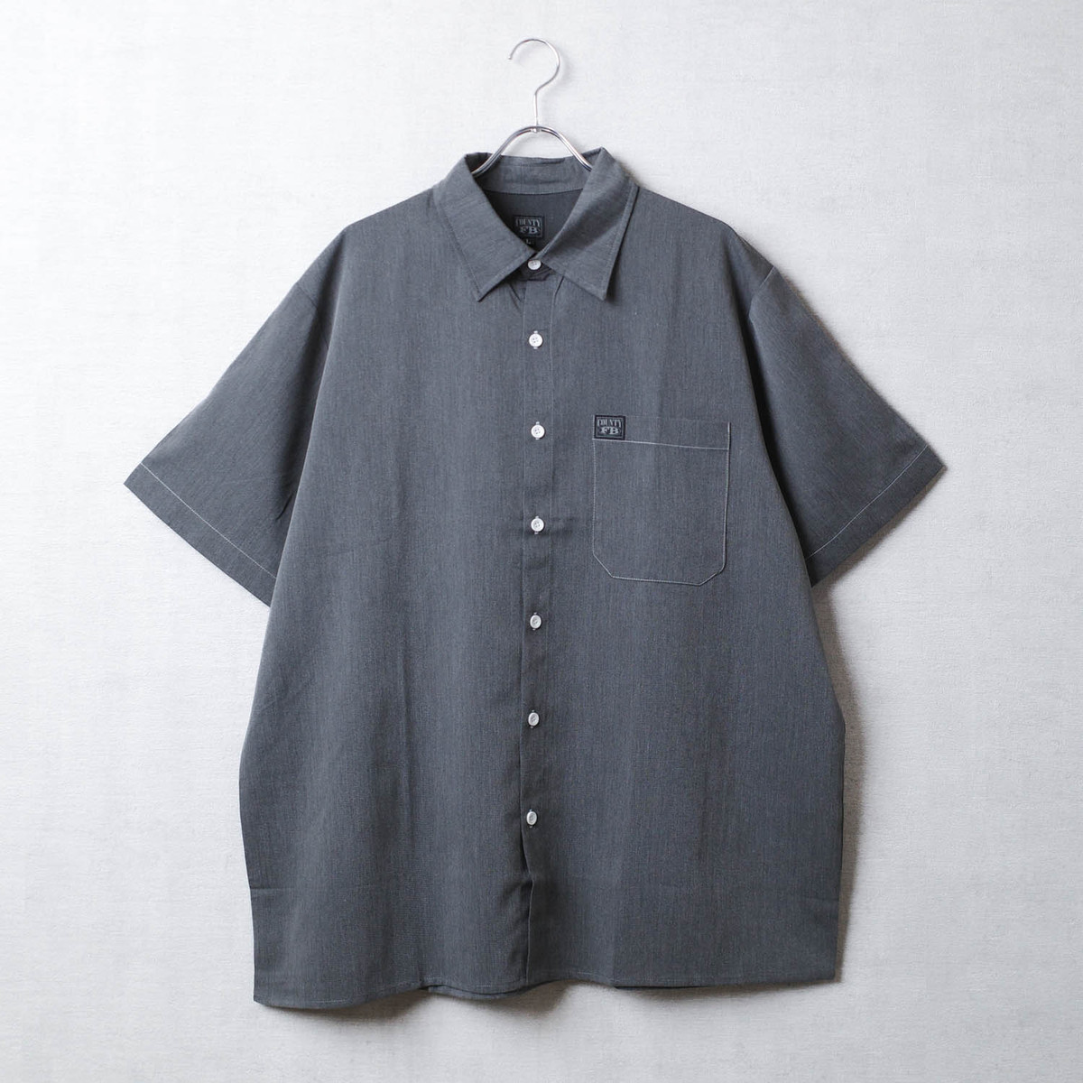 【T12】 FB COUNTY エフビーカウンティ S/S CHAMBRAY SHIRTS ショートスリーブ シャンブレー シャツ |  | 03