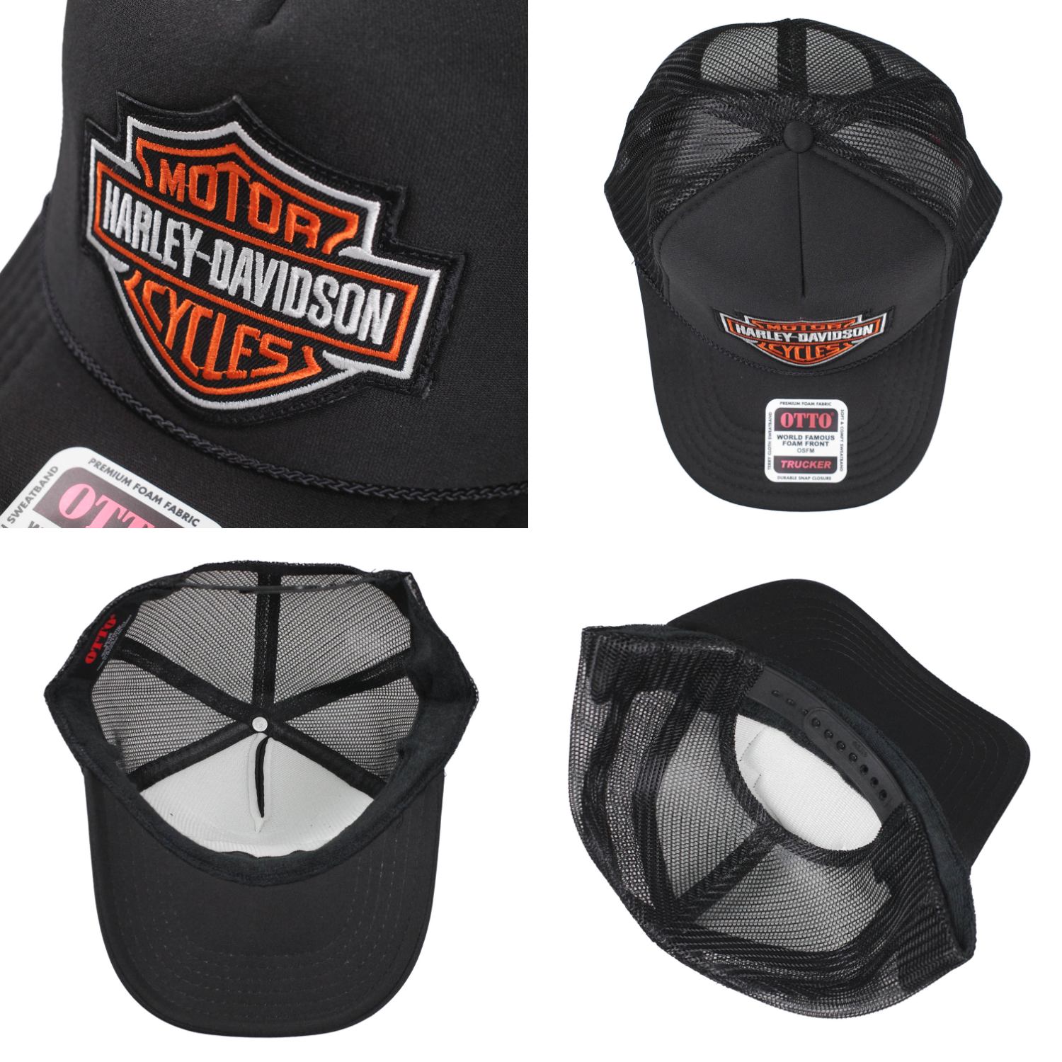 UT209】 Harley-Davidson ハーレーダビッドソン ROAD DAWG CURVED BILL