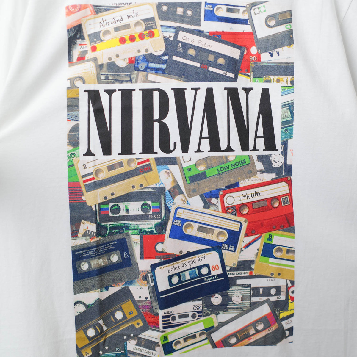 ROCK OFF ロックオフ NIRVANA ニルヴァーナ CASSETTES T-SHIRTS カセット Tシャツ | ROCK OFF | 03