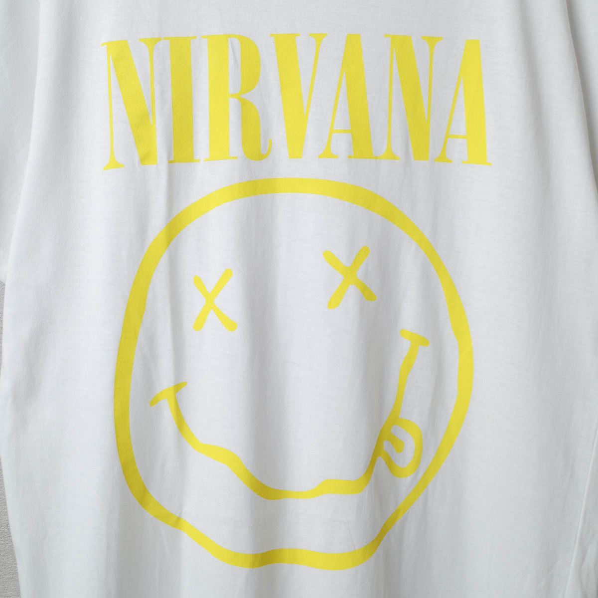 ROCK OFF ロックオフ NIRVANA HAPPY FACE T-SHIRTS ニルヴァーナ ハッピー フェイス Tシャツ | ROCK OFF | 06
