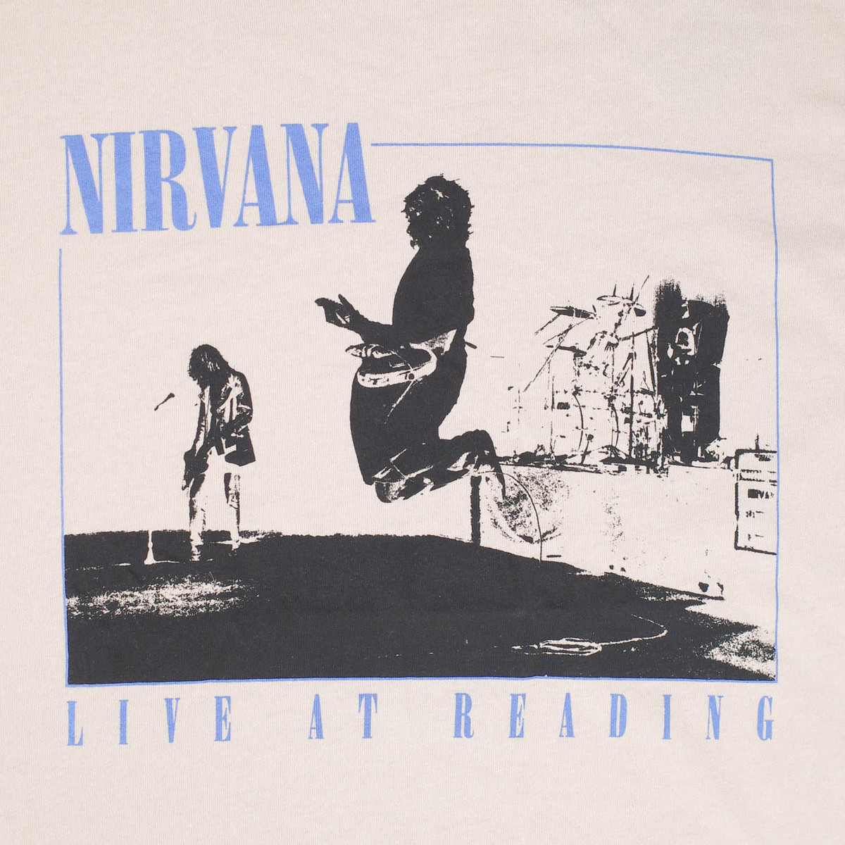 【ROCKOFF3】 ROCK OFF ロックオフ NIRVANA LIVE AT READ T-SHIRTS ニルヴァーナ ライブ アット リード フロント プリント Tシャツ | ROCK OFF | 02