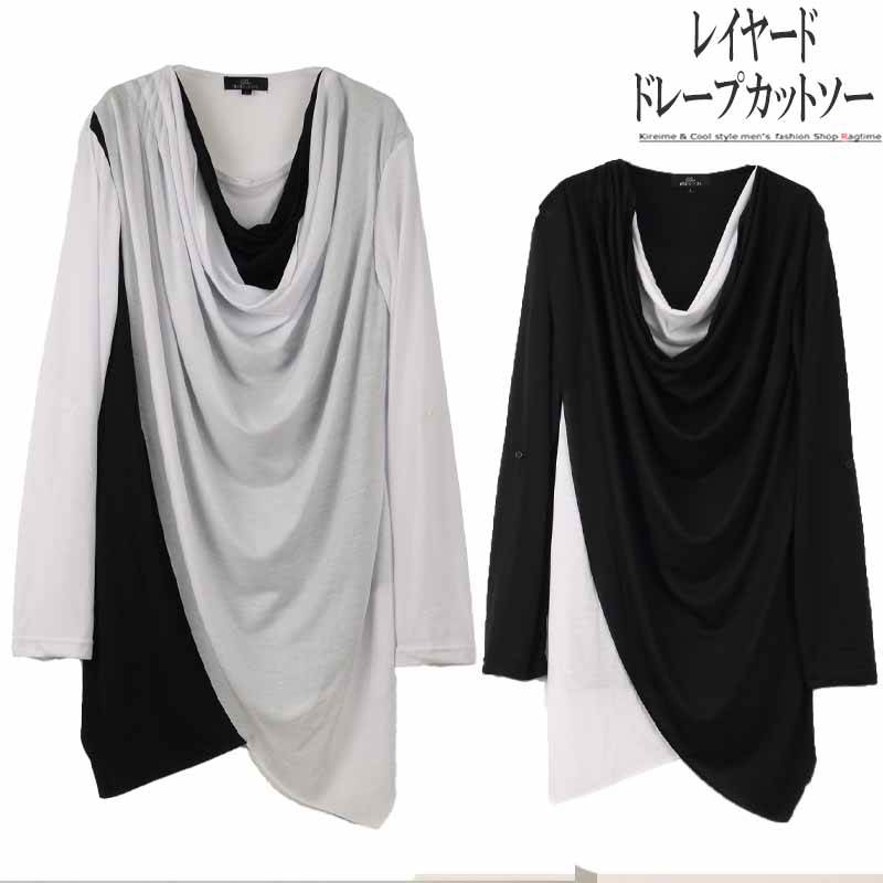 POINTLIGNE ポワンリーニュ　ドレープ　Tシャツ　カットソー　ドット POINTLIGNE ポワンリーニュ ドレープ Tシャツ カットソー ドット